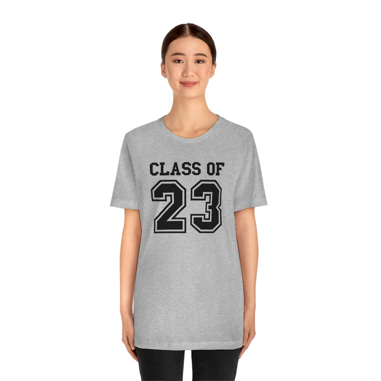 Class of 23 Graduation Unisex Jersey Short Sleeve Tee Shirt