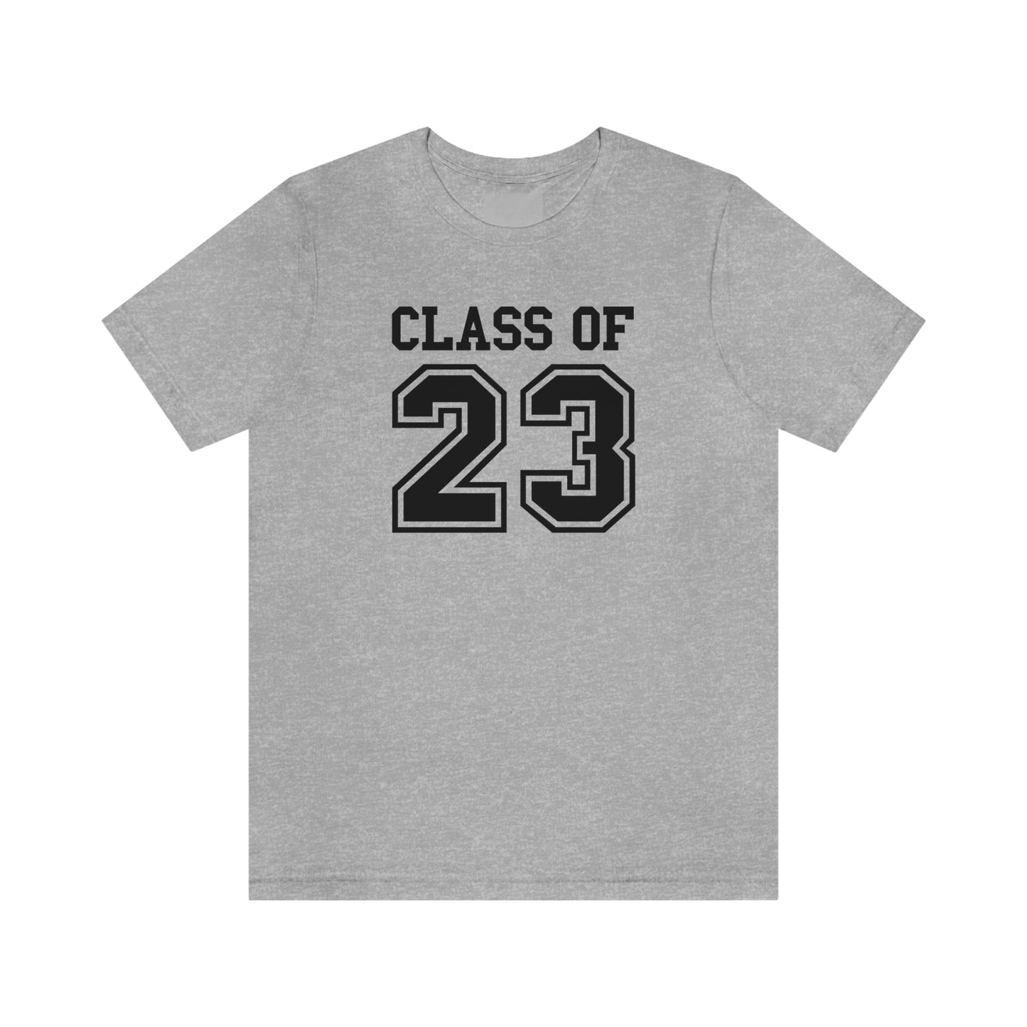 Class of 23 Graduation Unisex Jersey Short Sleeve Tee Shirt