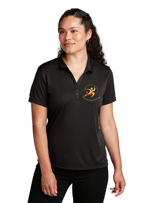 HEAT PRESSED LOGO Sport-Tek ® Ladies PosiCharge ® Competitor ™ Polo